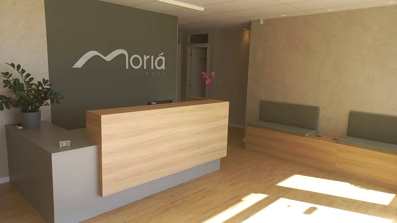 Recepção da Moriá Saúde